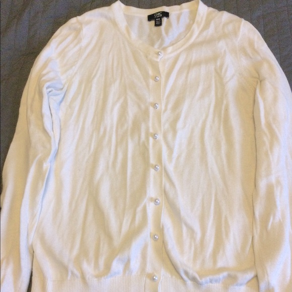 Jacob white cardigan - Picture 1 of 2